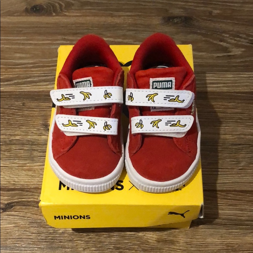 Minions x Puma Suede Sneaker Size 4c
